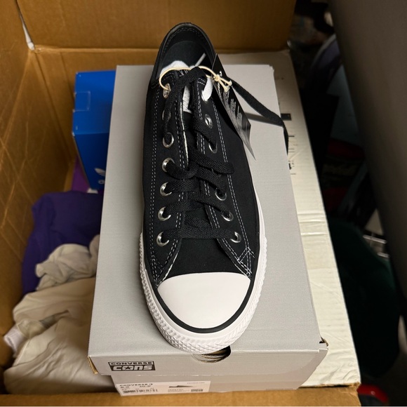 Converse Cons Suede Black/White Skateboarding shoes - Picture 5 of 6